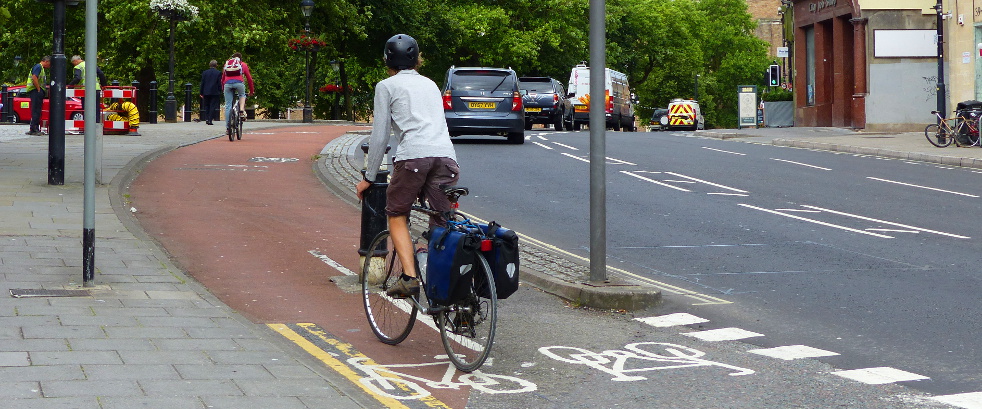 segregated cycle lanes